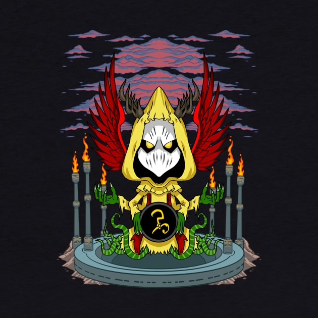 Madness Unleashed: Hastur The King In Yellow Design by Holymayo Tee